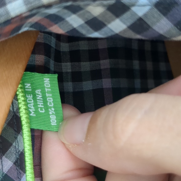 Forsyth of Canada Men's Long sleeve Button Down Non Iron Size Medium Multi plaid - Picture 4 of 11